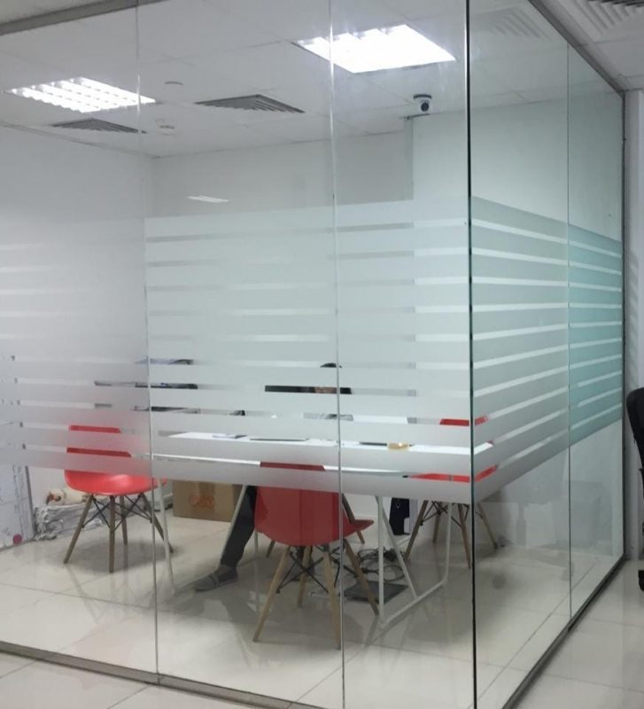 glass partition